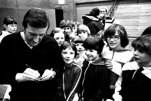 Roy Castle hosted a special performance of the popular Record Breakers show at Gateshead
