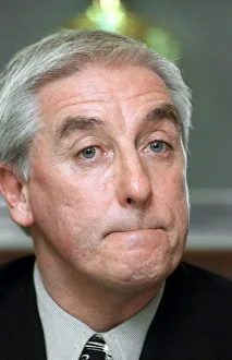 Emotional Prints: Roy Evans press conference to announce that he is retiring as Liverpool manager