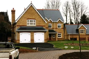 Footballer Prints: Roy Keanes house. Manchester United captains house in Bowden