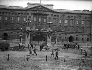 The Royal Chapel Buckingham Palace Bombed An air raid on 10 September