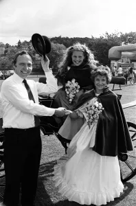Royal couple - Catherine Hey and Lindsay Thewlis received their crowns at Kirkwood