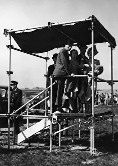 The Royal Family attend the 1950 British Grand Prix (fifth) at Silverstone