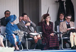 The Royal Family attend the annual Braemar Highland Games near Balmoral, Scotland
