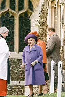 The Royal family attend the Christmas Day service at St Mary Magdalene Church