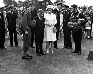 01187 Collection: The Royal Family visit Britannia Royal Naval College, Dartmouth