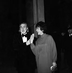 Royal Film Premiere. The Great McGonagall'. Spike Milligan