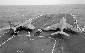 Royal Navy Aircraft Carrier HMS Victorious August 1959 2 Fleet Air Arm Supermarine