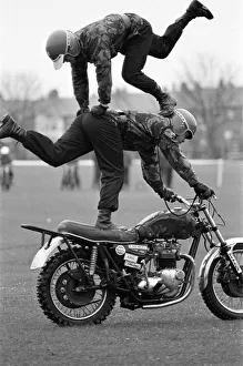 Royal Signals White Helmet Motorcycle Display Team, Darlington