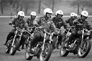 Royal Signals White Helmet Motorcycle Display Team, Darlington