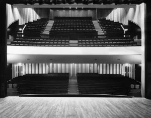 General Prints: Royal Theatre, St Helens view from the stage of the newly rebuilt theatre, St Helens