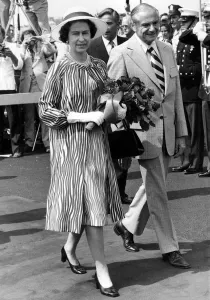 Royal Visit To Washington, USA. Queen Elizabeth II and Prince Philip are visiting America