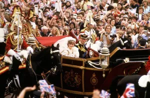 Royal Wedding of Prince Charles & Lady Diana Spencer 29th July 1981