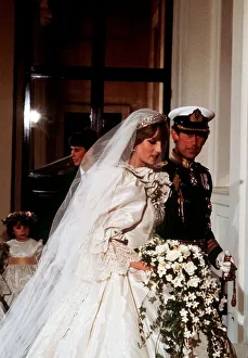 Bouquet Prints: Royal Wedding Prince Charles and Princess Diana 29th July 1981