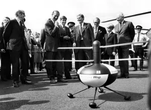 Espionage Prints: Royals Visit Farnborough Air Show: Prince Philip paid a visit to the Farnborough air show