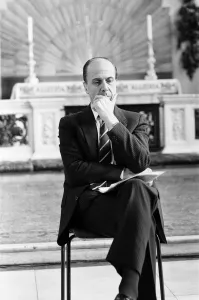 01388 Prints: Rt Hon Norman Tebbit MP, speaking in a major new lunchtime lecture series