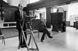 01388 Prints: Rt Hon Norman Tebbit MP, speaking in a major new lunchtime lecture series