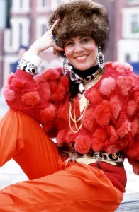 1980s Fashion Prints: Ruby Wax May 1986 American actress and television presenter A©mirrorpix