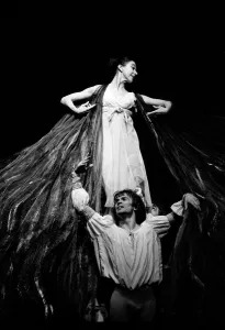 Rudolf Nureyev and Margot Fonteyn seen here at the presss photo call for the Royal