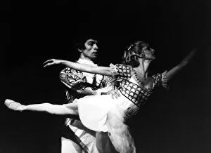 Ballerina Prints: Rudolf Nureyev as the Prince in The Nutcracker with Jennifer Penney as Clara