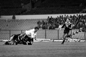 Rugby League Great Britain v New Zealand Third Test match Elland Road November 1985. PR01