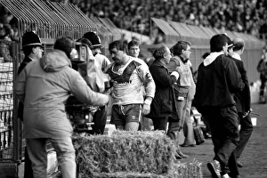 Rugby League Great Britain v New Zealand Third Test match Elland Road November 1985