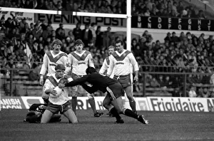 Rugby League Great Britain v New Zealand Third Test match Elland Road November 1985. PR01