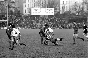 Rugby League International Wales v France Action from the match