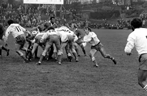 Rugby League International Wales v France Action from the match