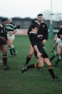 Rugby Union match in Newcastle. Newcastle Gosforth v Wasps