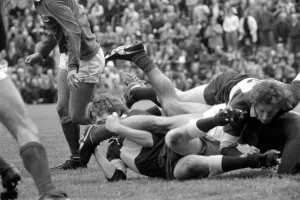 Rugby Union Middlesex Sevens tournament at Twickenham London Welsh v Loughborough College