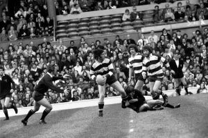 Rugby Union Middlesex Sevens tournament at Twickenham Wasps in action during one of their