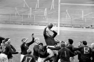 Rugby Union. Oxford v. South Africa. Action during the match November 1969
