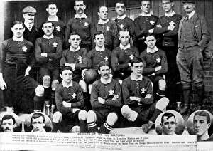 Rugby - Wales - Triple Crown winners - 1905 - Back Row - A. J. Davies (touch judge) W