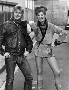 Rula Lenska, Polish actress taking a break from her principal boy role as Aladdin