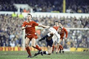 Rumbelows Cup Semi Final Second Leg match at White Hart Lane