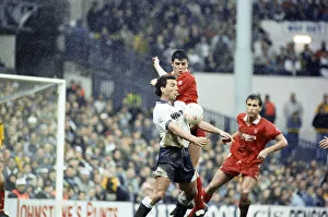 Rumbelows Cup Semi Final Second Leg match at White Hart Lane