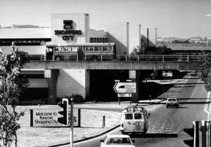 Runcorn Shopping City, within the borough of Halton in the county of Cheshire