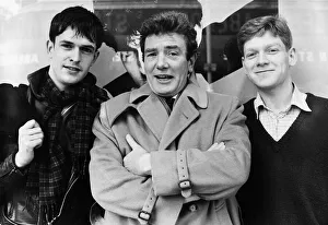 Rupert Everett with Albert Finney & Kenneth Branagh 1982