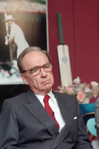 Newspapers Prints: Rupert Murdoch (pictured) and Mark McCormack announce a deal in which Mr Murdoch