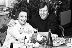 Russell Harty and his mother Myrtle pictured at his farm house near the market town of