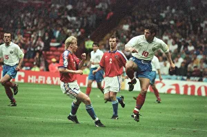 Russia 3-3 Czech Republic, Euro 1996 Group C match at Anfield