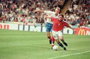 00954 Prints: Russia 3-3 Czech Republic, Euro 1996 Group C match at Anfield