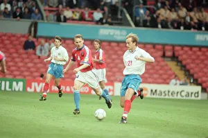 00954 Prints: Russia 3-3 Czech Republic, Euro 1996 Group C match at Anfield