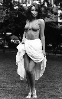 Ruth Burnett actress model and ex Bunny Girl in 1980 friend of Prince Andrew