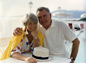 Ruth Rendell mysteries stars George Baker and screen wife on location in Corsica