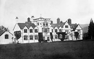 Ruthin Grammar School, which with the adjoining playing grounds is considered one of
