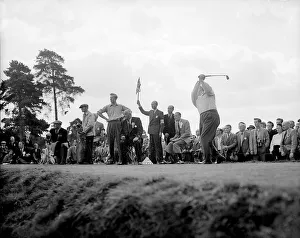Golfer Prints: The Ryder Cup October 1953 Great Britain v USA The Ryder Golf Cup match