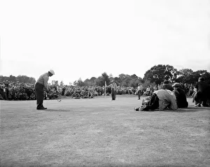 Golfer Prints: The Ryder Cup October 1953 Great Britain v USA The Ryder Golf Cup match