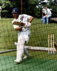 Sachin Tendulkar, first overseas signing for Yorkshire County Cricket Club