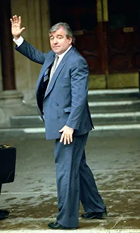Sacked manager of Tottenham Hotspur Football Club Terry Venables arrives at the High